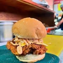 SF Spiced Chicken Burger